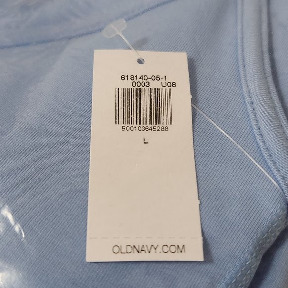 Old Navy Active Blue Strappy Back Built-in Bra & Shorts Workout Dress NWT Size L - Picture 6 of 6